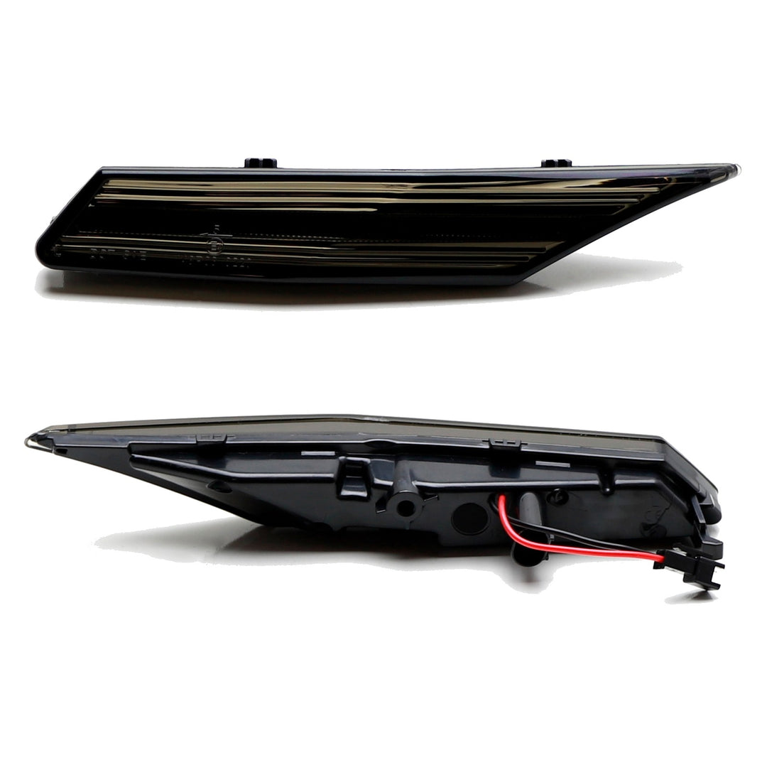 Smoked Sequential LED Side Markers for 2020-2026 Porsche Taycan 9J1953041F
