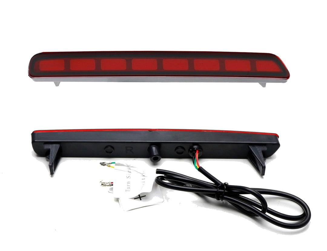 Red LED Rear Bumper Reflector Lights for 2023-2027 Honda CR-V and 2023-2026 HR-V 33505-3W0-A01