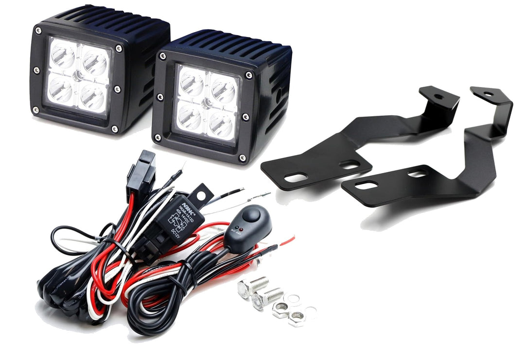 A-Pillar LED Pod Light Kit for 2003-2009 Lexus GX470