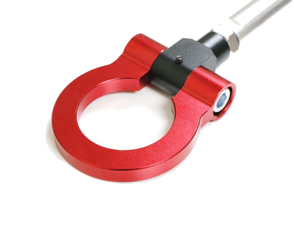 Red Front Tow Hook Kit for 2012-2017 Hyundai Veloster