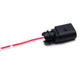 W16W Bulb Holder with 7 Inch Wire for 2017-2025 Audi Q7 Lower Bumper Light 4M0945221
