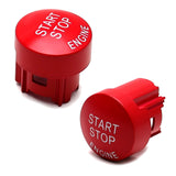 Red Engine Start Button Cap for 2014-2023 Nissan Rogue and X-Trail 25150-5HA0A