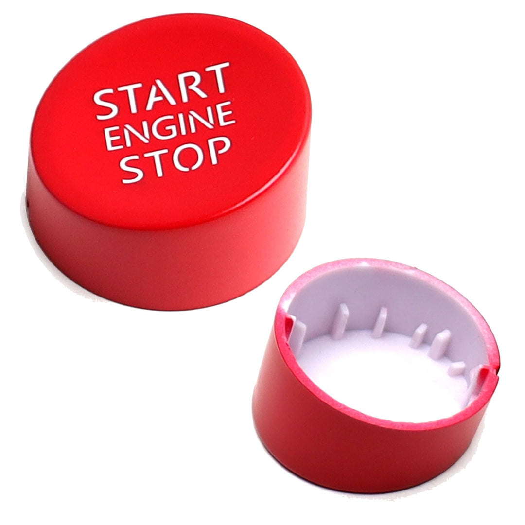 Red Engine Start Stop Button Cover for 2015-2020 Audi A3 S3 RS3 8V0905217D