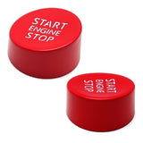 Red Engine Start Stop Button Cover for 2015-2020 Audi A3 S3 RS3 8V0905217D