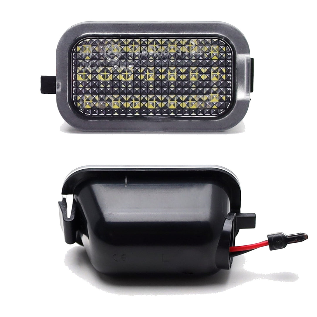 White LED Under Mirror Puddle Lights for 2007-2014 Chevrolet Tahoe Suburban Silverado GMC Yukon 15875000