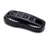 Black Carbon Fiber Pattern Key Fob Case for 2022-2025 Porsche 911 Cayenne Macan Panamera 9Y0-959-753