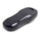 Black Carbon Fiber Pattern Key Fob Case for 2022-2025 Porsche 911 Cayenne Macan Panamera 9Y0-959-753