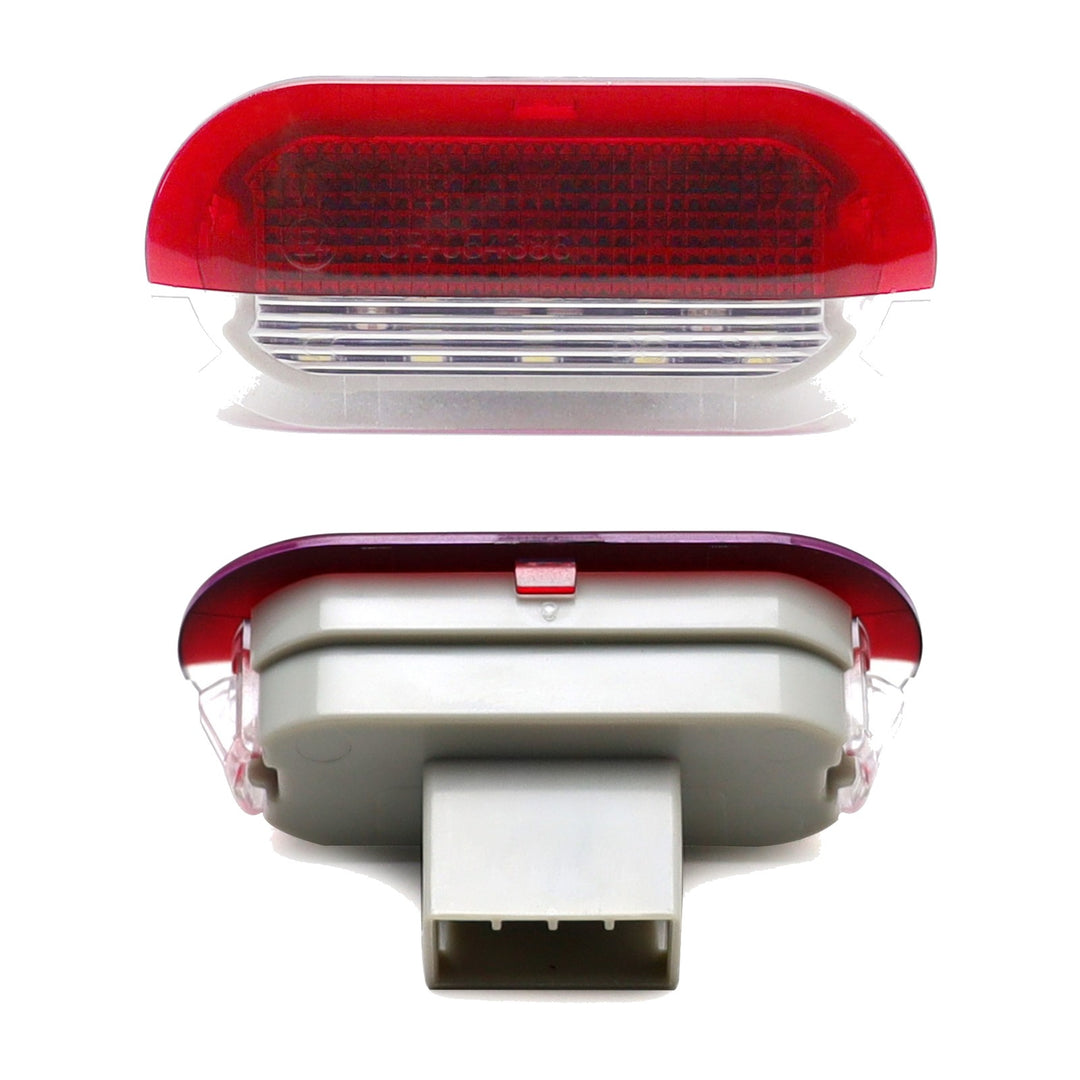 Red Clear LED Door Courtesy Lights for 1993-2005 Volkswagen Golf Jetta Beetle 1J0947411