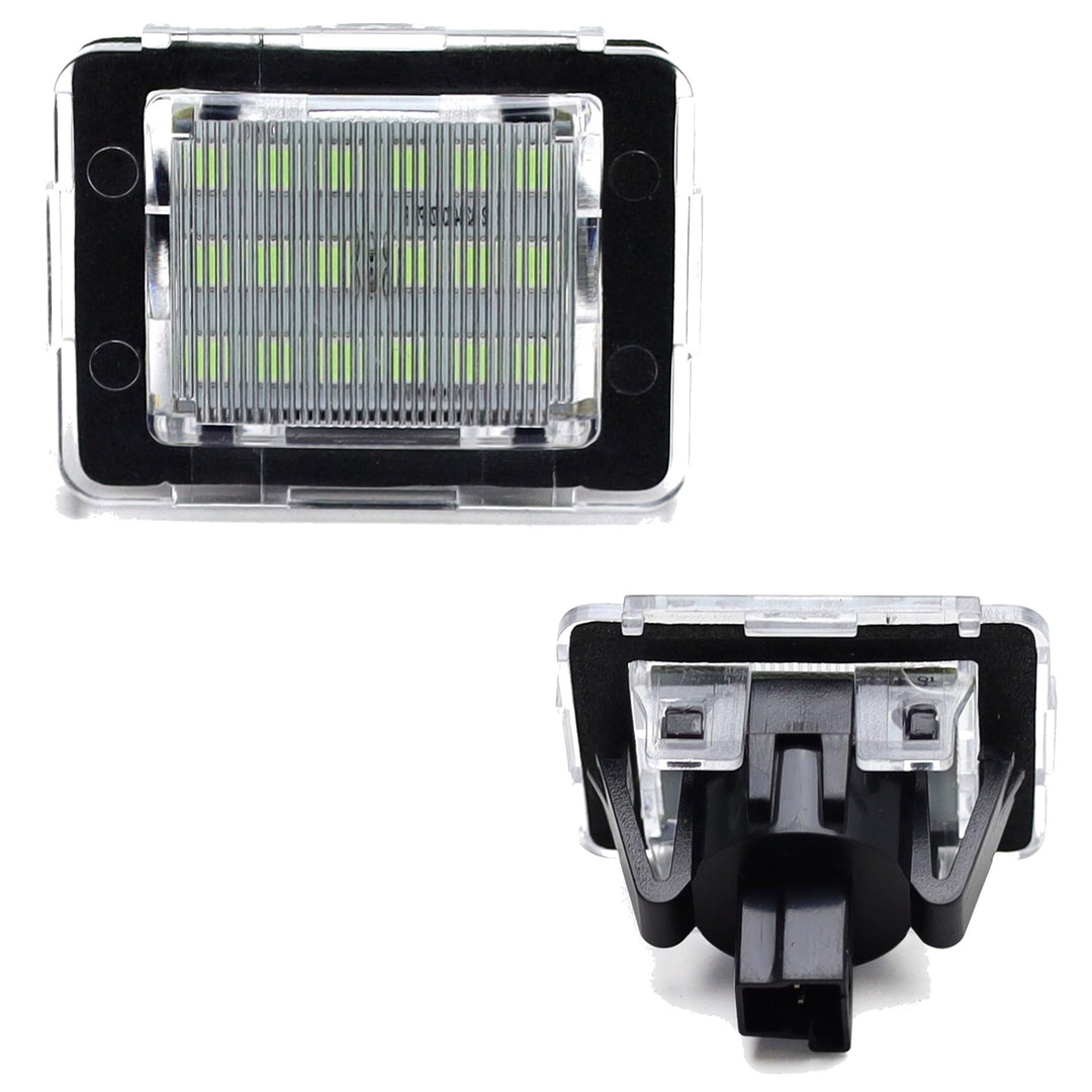Ice Blue LED License Plate Lights for Mercedes-Benz C GLA GLC GLE GLS Class A2049060046