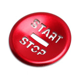 Red Engine Start Button with Laser Cut Letters for 2009-2015 Jaguar XF XFR