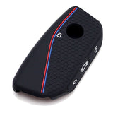 M-Sport Style Silicone Key Fob Cover for 2023-2025 BMW X5 X6 X7 iX 5 Series 7 Series