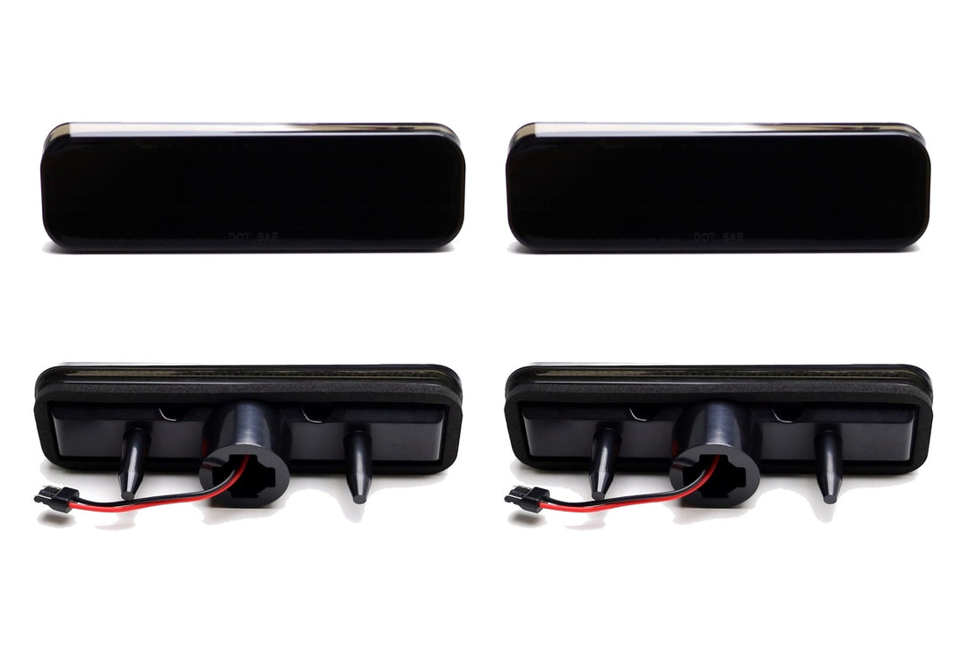 Smoked LED Front and Rear Side Marker Lights for 1970-1977 Chevrolet Camaro 917159