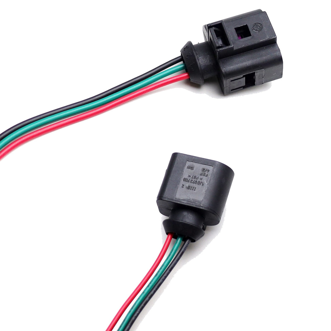 3-Pin Female Connector Pigtail for Audi Volkswagen Sensors and Lights 1J0973803