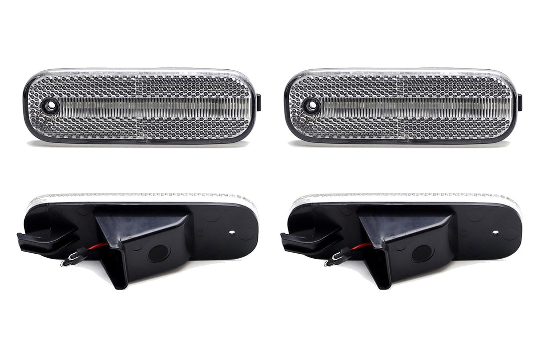 Clear Lens LED Side Marker Light Kit for 1991-2002 Infiniti G20