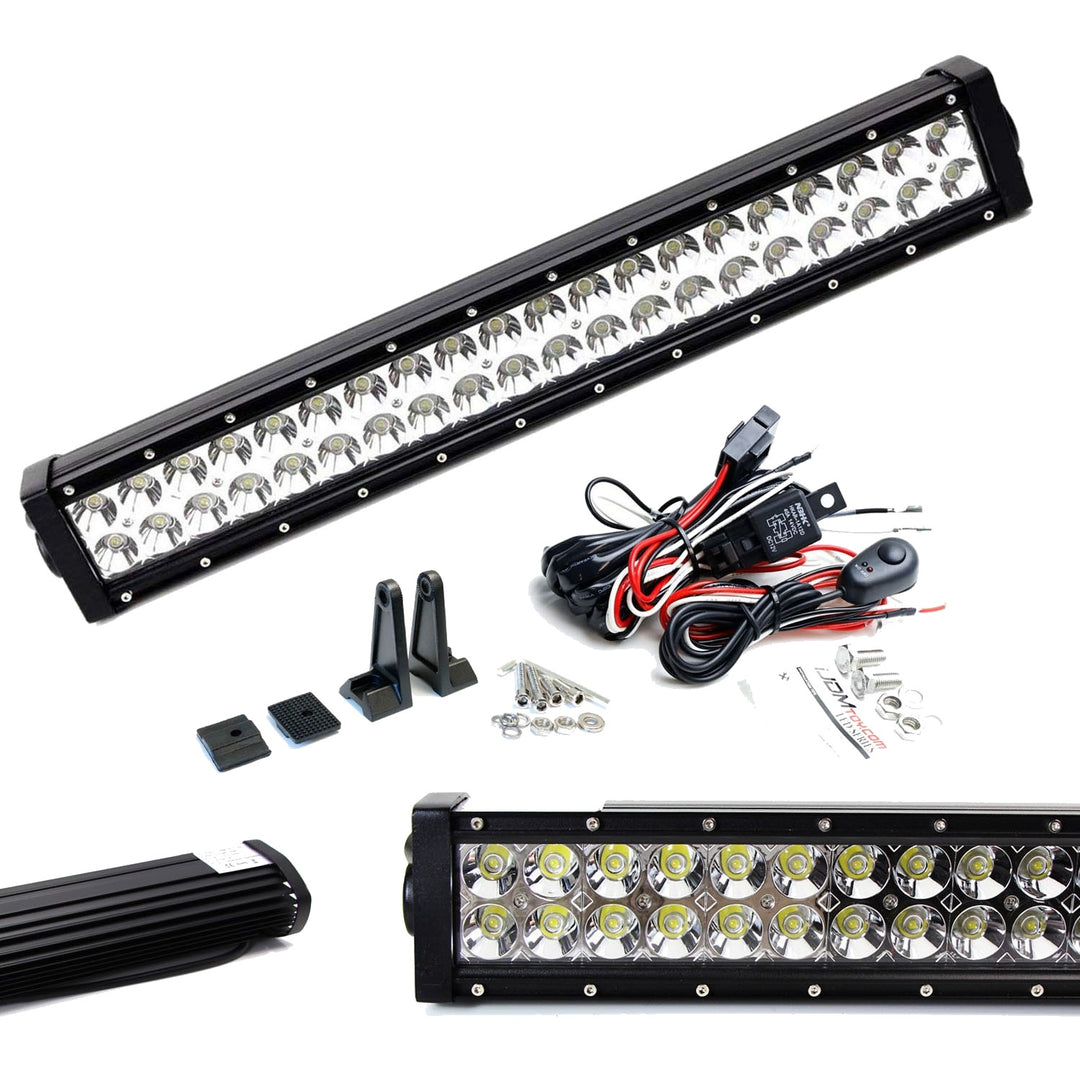 21 Inch 120W Double Row LED Light Bar Kit Universal