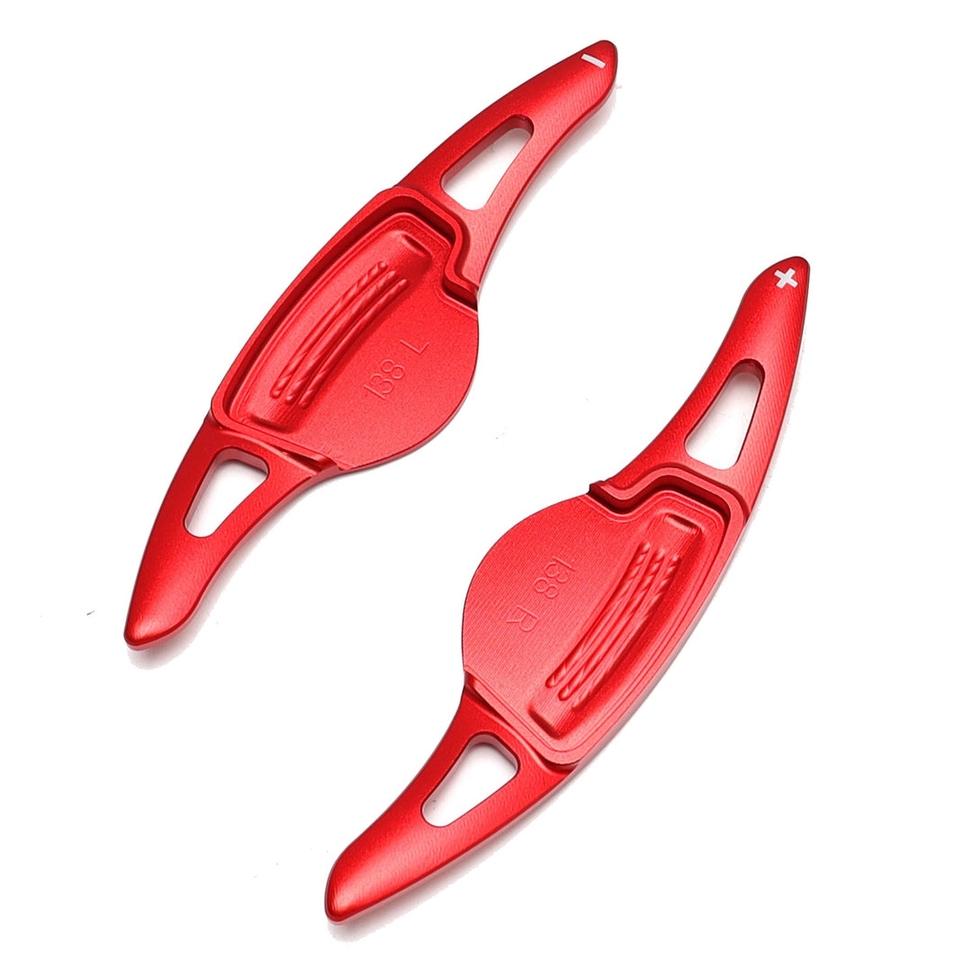 Red Aluminum Paddle Shifter Extensions for 2017-2020 Genesis G80