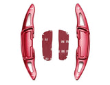 Red Aluminum Paddle Shifter Extensions for 2017-2020 Fiat 124 Spider
