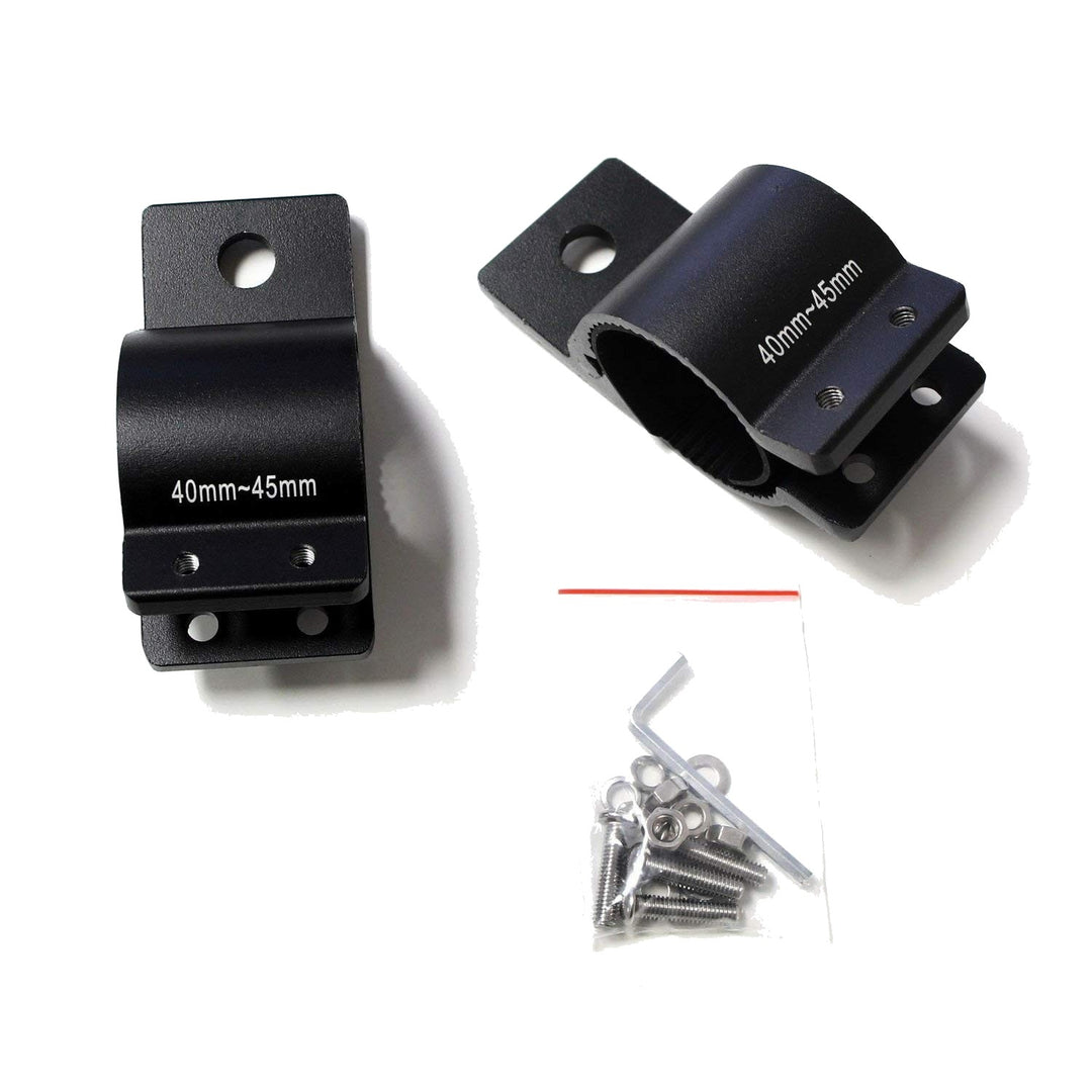 Bull Bar Light Mounting Bracket Clamps for 1.5 Inch 40-45mm Tubes Universal