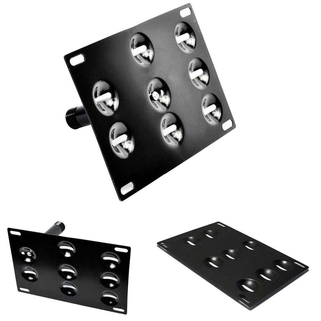 Tow Hook License Plate Mount for 2010-2016 Hyundai Genesis Coupe and 2014-2018 Kia Soul