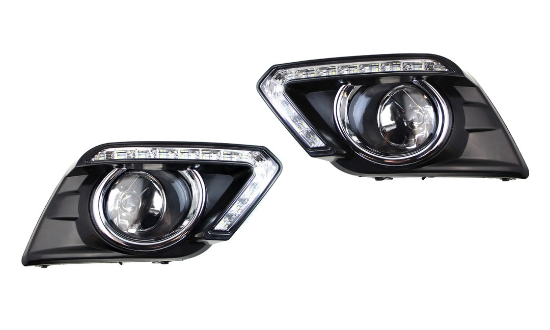 Switchback LED Daytime Running Lights and Turn Signals for 2014-2016 Nissan Rogue