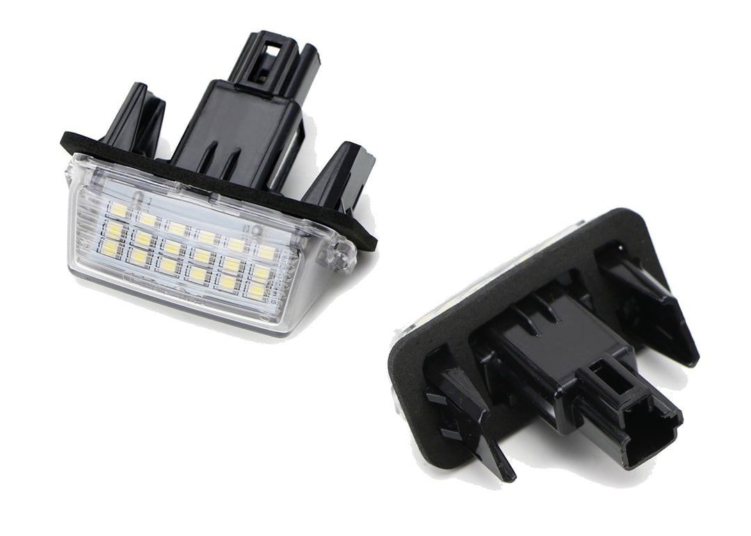 Full LED License Plate Lights for 2012-2017 Toyota Camry, 2014-2018 Highlander and Avalon