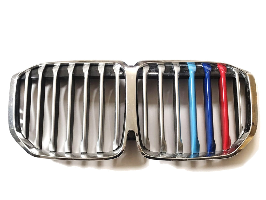 Tri-Color Grille Insert Trims for 2019-2021 BMW X7 G07