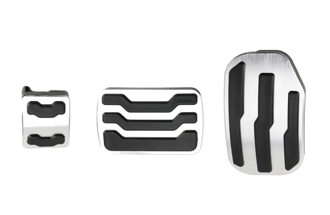 Silver Aluminum Pedal Covers for 2017-2020 Ford F-150