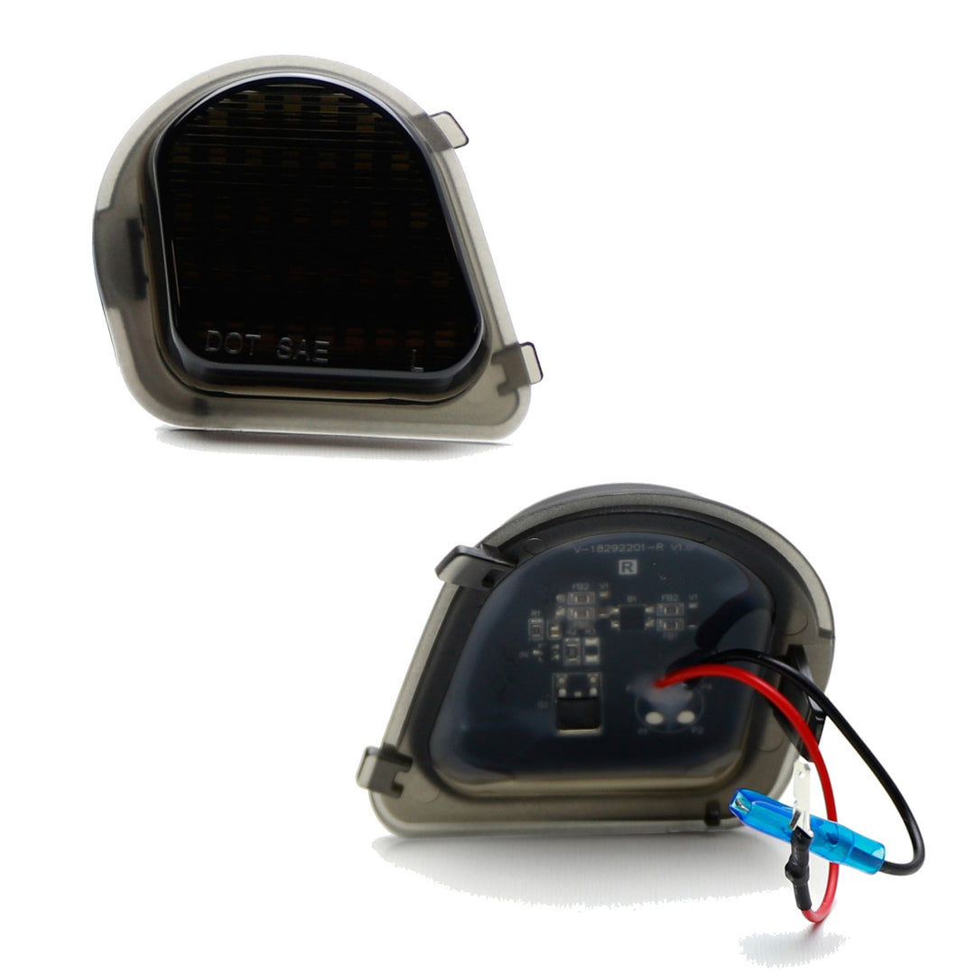 White LED Side Mirror Puddle Lights for 2018 Ram 1500 and 2019-2023 Ram 1500 Classic