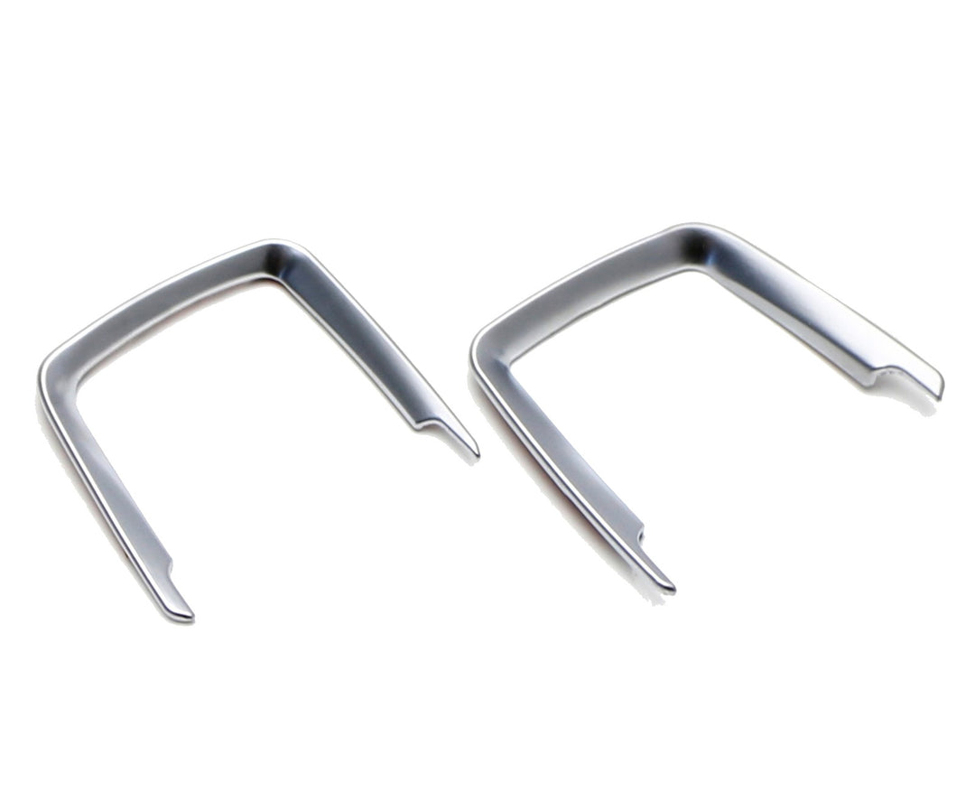Silver Headlight Switch Trim for 2012-2018 BMW 2 3 4 Series