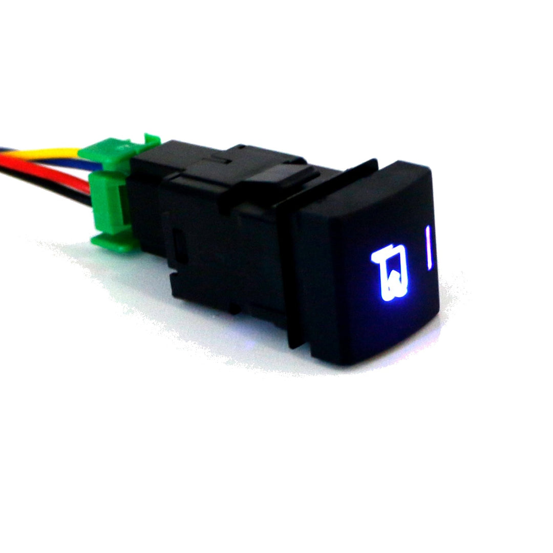 Mirror Fold Push Button Switch for 2018-2024 Toyota Camry, 2019-2021 Corolla Avalon and 2019-2023 RAV4
