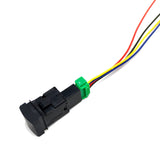 Mirror Fold Push Button Switch for 2018-2024 Toyota Camry, 2019-2021 Corolla Avalon and 2019-2023 RAV4