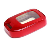 Red TPU Key Fob Case with Face Cover for 2023-2024 Chevrolet Silverado and GMC Sierra