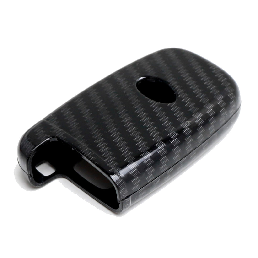Carbon Fiber Pattern Smart Key Shell for 2009-2014 Hyundai Elantra Sonata Genesis Veloster and Kia Optima Sorento Forte