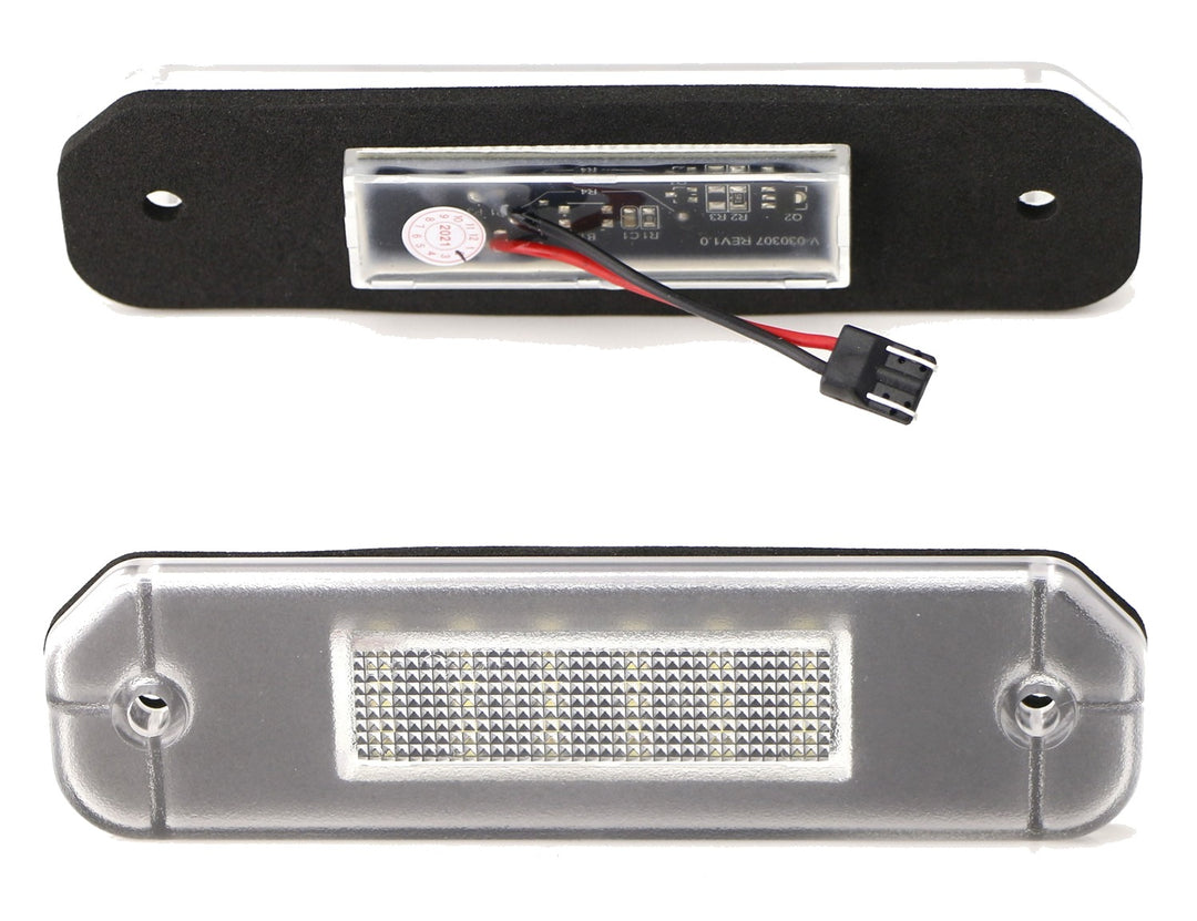 White LED License Plate Lights for 1992-2000 Honda Civic and 1993-1997 Civic del Sol 34100-S04-A01