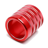 Red Aluminum 4WD Shifter Knob Cover for 2010-2023 Toyota 4Runner