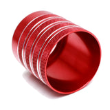 Red Aluminum 4WD Shifter Knob Cover for 2010-2023 Toyota 4Runner