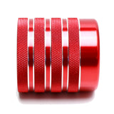 Red Aluminum 4WD Shifter Knob Cover for 2010-2023 Toyota 4Runner