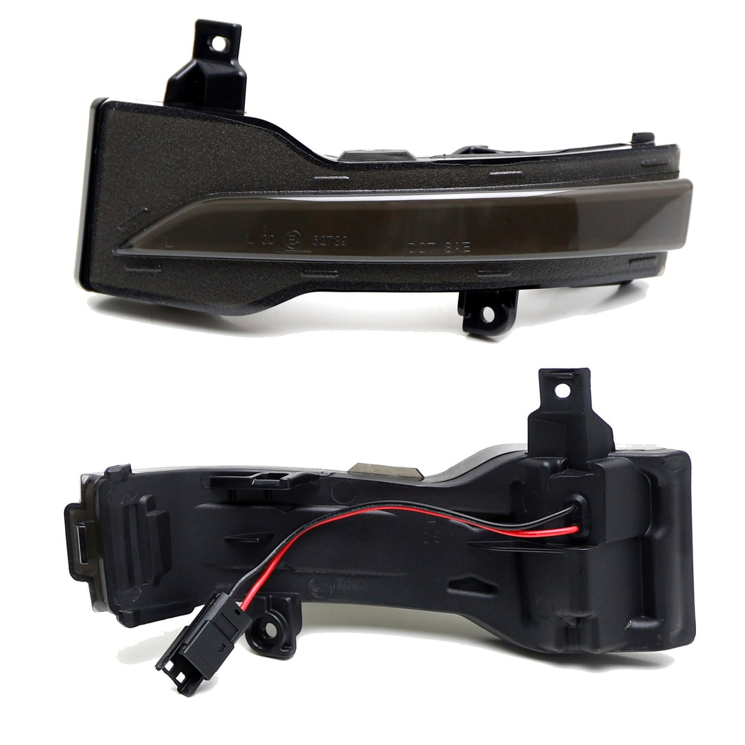 Smoked Sequential LED Side Mirror Lights for 2017-2024 Subaru Impreza Crosstrek Forester Outback Ascent