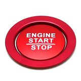 Red Engine Start Button with Surround Ring for 2016-2024 Honda Civic