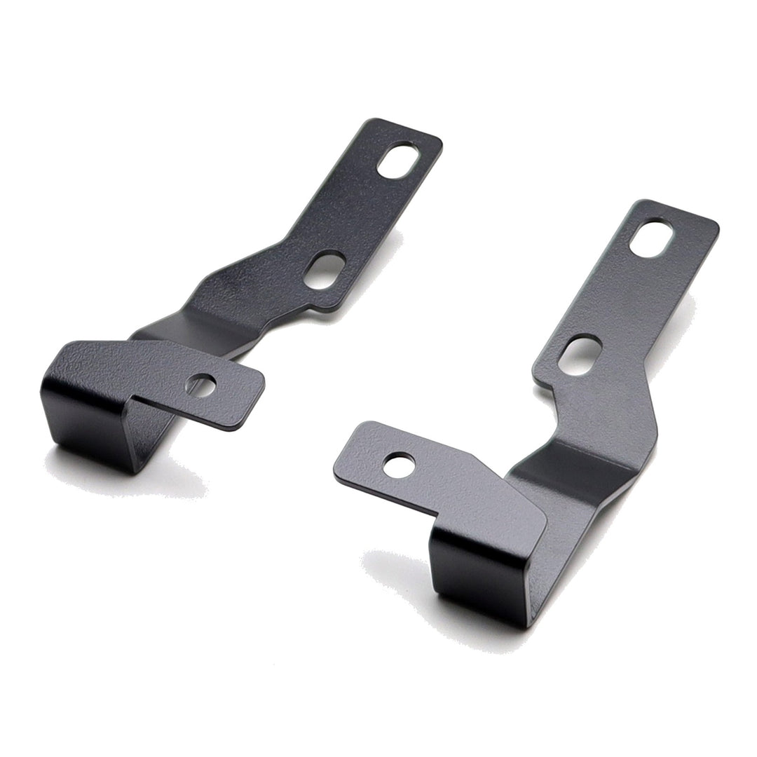 Hood Hinge LED Ditch Light Brackets for 2005-2015 Toyota Tacoma and 2003-2009 4Runner