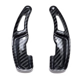 Twill-Weave Carbon Pattern Paddle Shifter Extensions for 2013-2020 Lexus GS350 and 2016-2022 RX350
