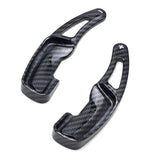 Twill-Weave Carbon Pattern Paddle Shifter Extensions for 2013-2020 Lexus GS350 and 2016-2022 RX350