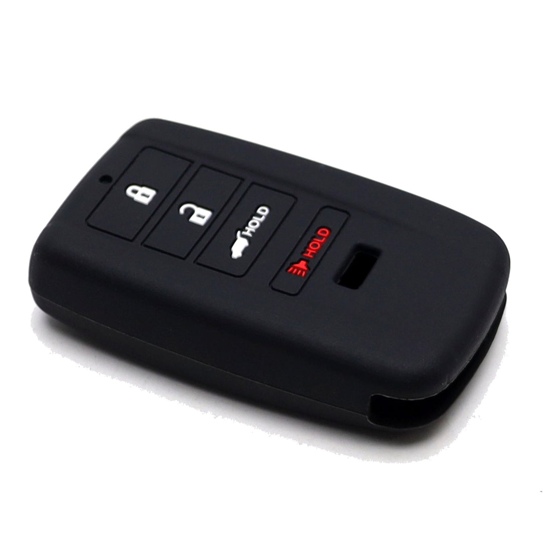 Black Silicone Key Fob Cover for 2014-2020 Acura ILX MDX RDX RLX TLX