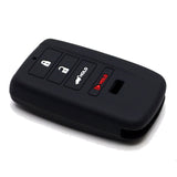 Black Silicone Key Fob Cover for 2014-2020 Acura ILX MDX RDX RLX TLX