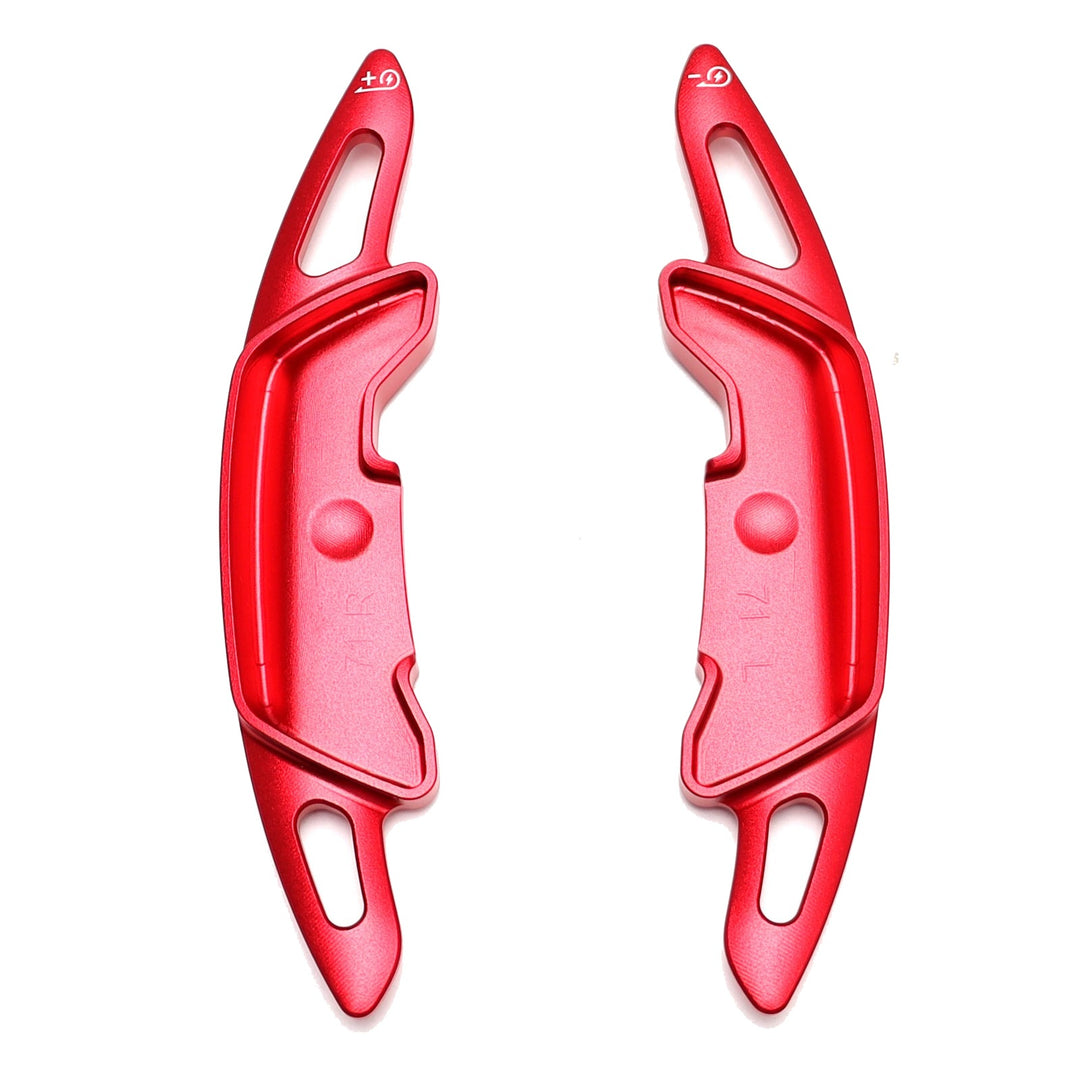 Red Aluminum Paddle Shifter Extensions for 2025 Hyundai Ioniq 5 N