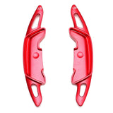 Red Aluminum Paddle Shifter Extensions for 2025 Hyundai Ioniq 5 N
