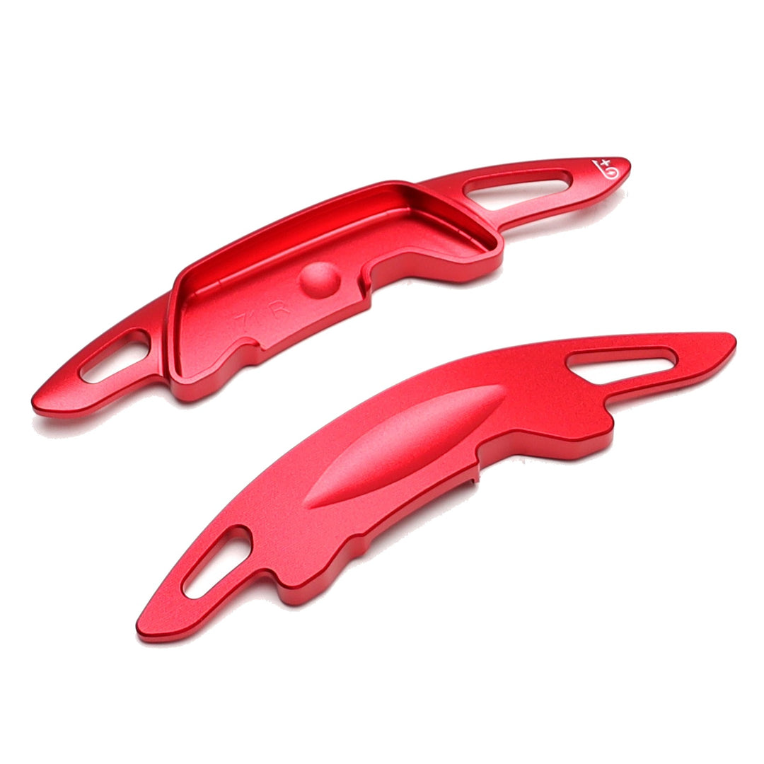 Red Aluminum Paddle Shifter Extensions for 2025 Hyundai Ioniq 5 N