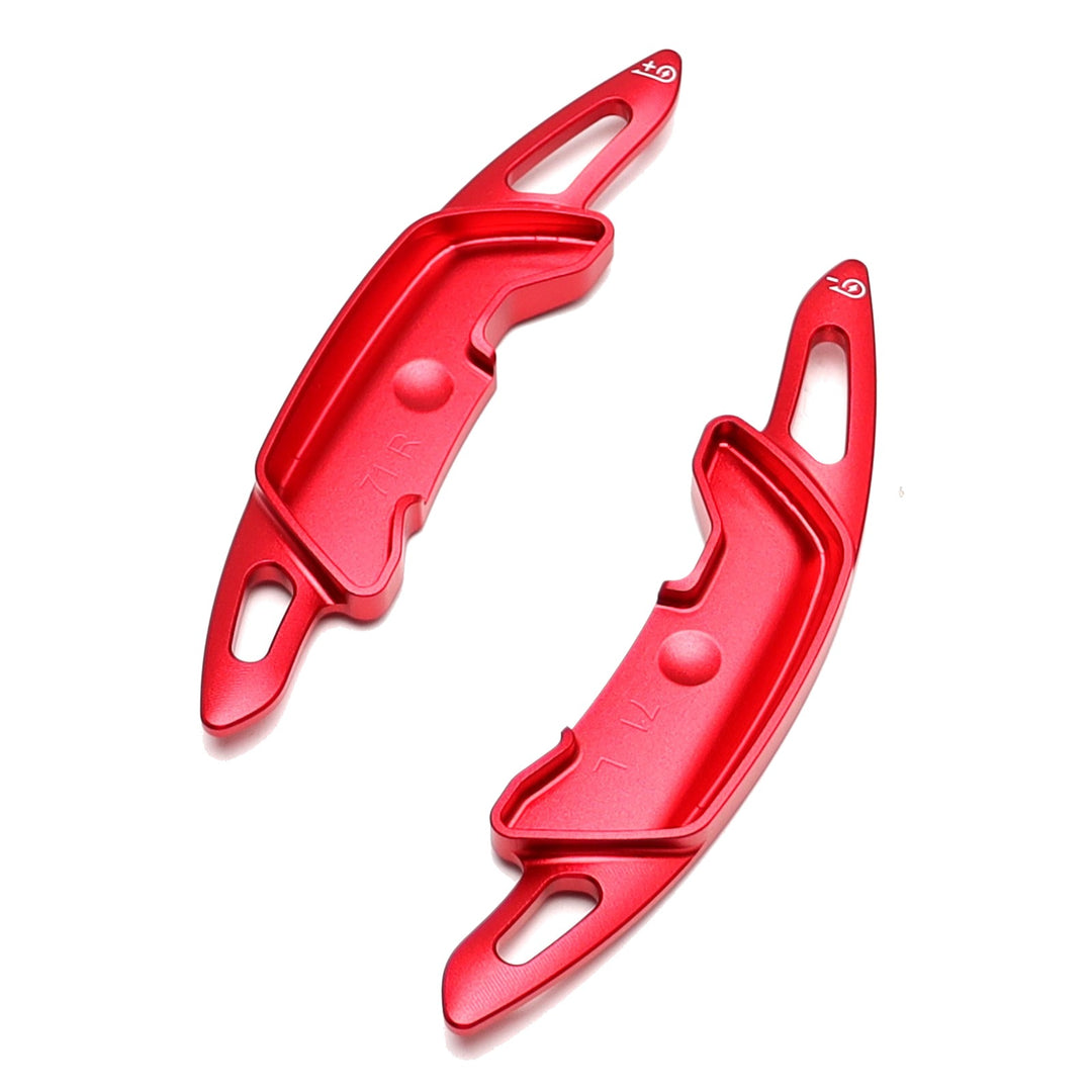 Red Aluminum Paddle Shifter Extensions for 2025 Hyundai Ioniq 5 N