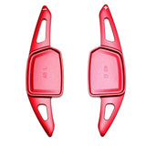 Red Aluminum Paddle Shifter Extensions for 2022-2026 Audi Q4 e-tron A5 A6