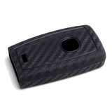 Carbon Fiber Pattern Silicone Key Cover for 2014-2021 Acura MDX RDX 5-Button Smart Key